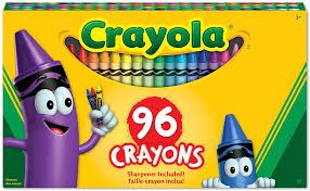 CRAYOLA 96cT CRAYONS