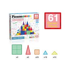 PICASSO TILE 61 pc MAGNETIC TILE SET