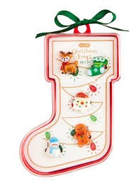 MUD PIE STOCKING CHRISTMAS RING GIFTSET