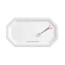 MUD PIE STONEWARE HAM PLATTER