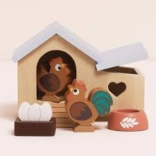LE TOY VAN CHICKEN COOP SET