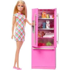 BARBIE DOLL W/KITCHEN