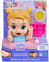 BABY ALIVE DINNERTIME CREATIONS BLONDE