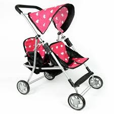 NY DOLL CO MEGA TWIN STROLLER