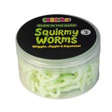 SQUIRMIES GLOW IN THE DARK