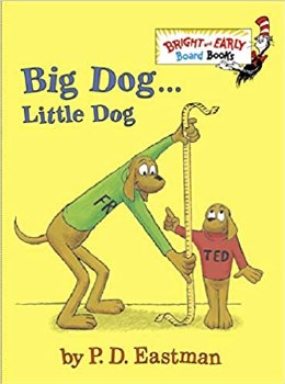 DR SEUSS BOARD BOOK BIG DOG LITTLE DOG