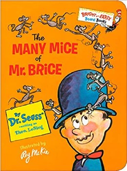 DR SEUSS BOARD BOOK MANY MICE MR BRICE