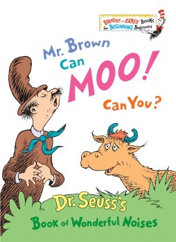 DR SEUSS BOARD BOOK MR BROWN CAN MOO