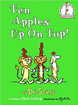 DR SEUSS BOARD BOOK TEN APPLES UP ON TOP
