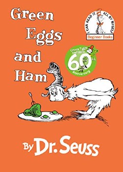 DR SEUSS BOOK GREEN EGGS &amp; HAM