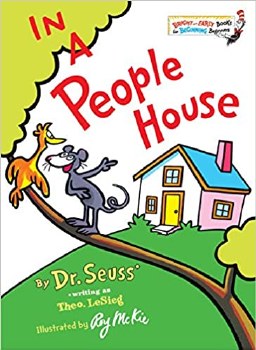 DR SEUSS BOOK IN A PEOPLE HOUSE