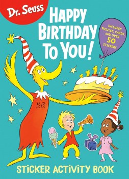 DR. SEUSS HAPPY BIRTHDAY ACTIVITY BOOK
