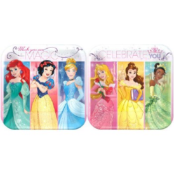 DREAM BIG PRINCESS PLATES 8CT 7&quot;