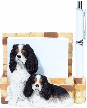 E &amp; S PET NOTE HOLDER KING CHARLES