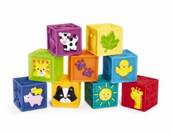 KIDOOZIE SQUEAK  'N STACK BLOCKS