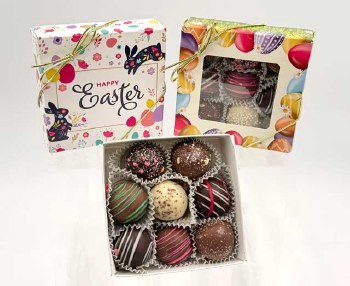 BROMILOW'S 8PC TRUFFLES EASTER BOX