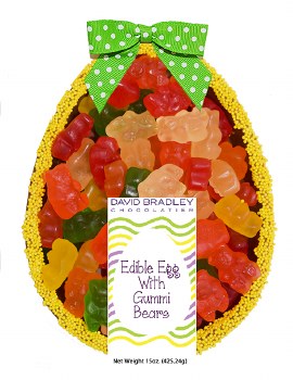 DAVID BRADLEY EDIBLE EGG W/GUMMIES