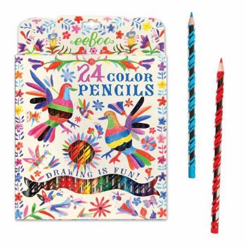 EEBOO 12ct FLOURESCENT PENCILS OAXACA