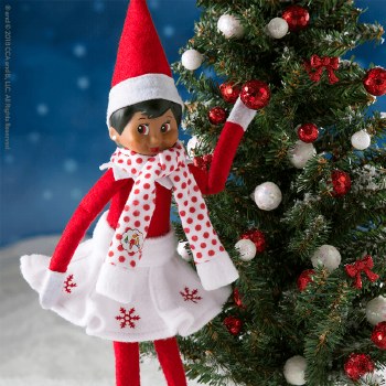 ELF ON THE SHELF OUTFIT SNOWFLAKE SKIRT