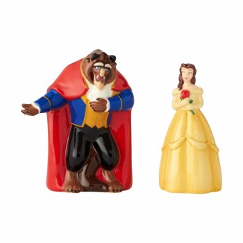 ENESCO DISNEY SALT &amp; PEPPER BEAUTY BEAST