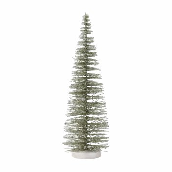 ENESCO GREEN GLITTER TREE