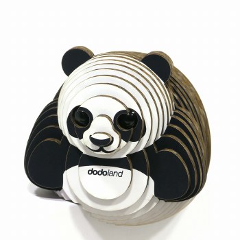 EUGY 3D CARDBOARD KIT PANDA