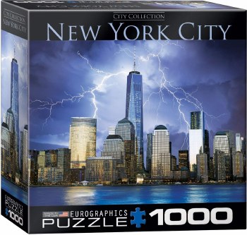 EUROGRAPHICS PUZZLE 1000pc NYC WTC