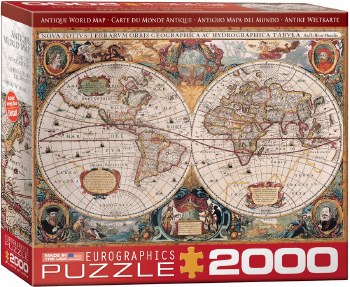 EUROGRAPHIC PUZZLE 2000pc ANTIQUE WORLD