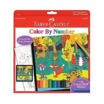 FABER-CASTELL COLOR BY NUMBER FOREST