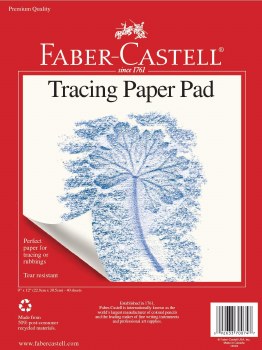 FABER-CASTELL TRACING PAPER PAD