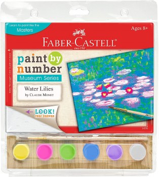 FABER PAINT BY NUMBER WATER LILIES