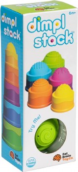 FAT BRAIN TOYS DIMPL STACK
