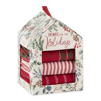 DESIGN IMP HOME FOR HOLIDAYS TOWEL SET