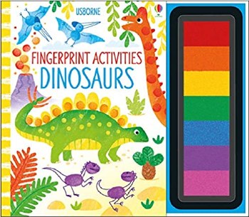 FINGERPRINT ACTIVITY BOOK DINOSAURS