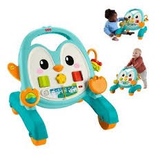 FISHER PRICE 2-IN-1 MUSICAL PENGUIN WALK