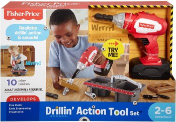 FISHER PRICE DRILLIN' ACTION TOOL