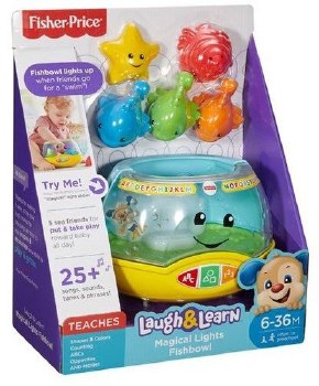 FISHER PRICE MAGICAL LIGHTS FISHBOWL