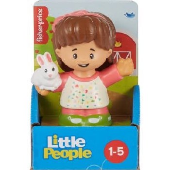 FP LITTLE PEOPLE FIG GIRL W/BUNNY