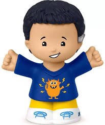 FP LITTLE PEOPLE FIG LITTLE BOY BLUE TOP
