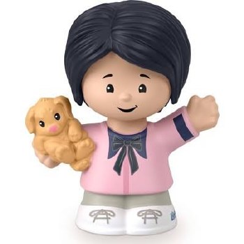 FP LITTLE PEOPLE FIG WOMAN W/PUPPY