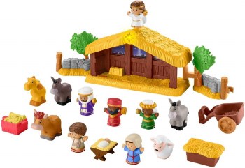 FP LITTLE PEOPLE NATIVITY SET