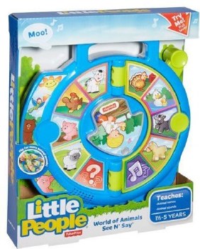 FISHER PRICE SEE 'N SAY WORLD OF ANIMALS