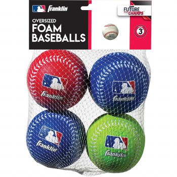 FRANKLIN 4PC OVERSIZED FOAM BALLS