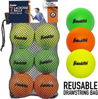FRANKLIN 6CT YOUTH  LACROSS BALLS