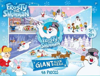 FROSTY THE SNOWMAN 48pc FLOOR PUZZLE