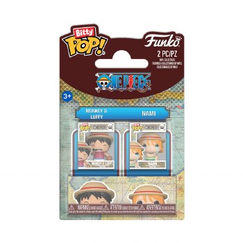 FUNKO BITTY POP 2PC NAMI &amp; LUFFY