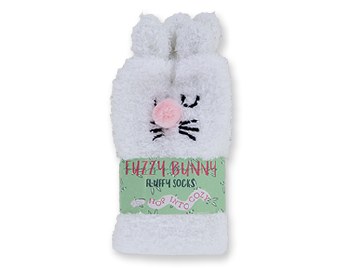 FUZZY BUNNY FLUFFY SOCKS
