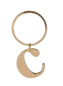 GANZ GOLD KEYRING C