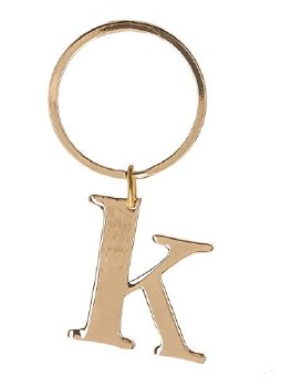 GANZ GOLD KEYRING K
