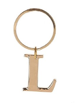 GANZ GOLD KEYRING L
